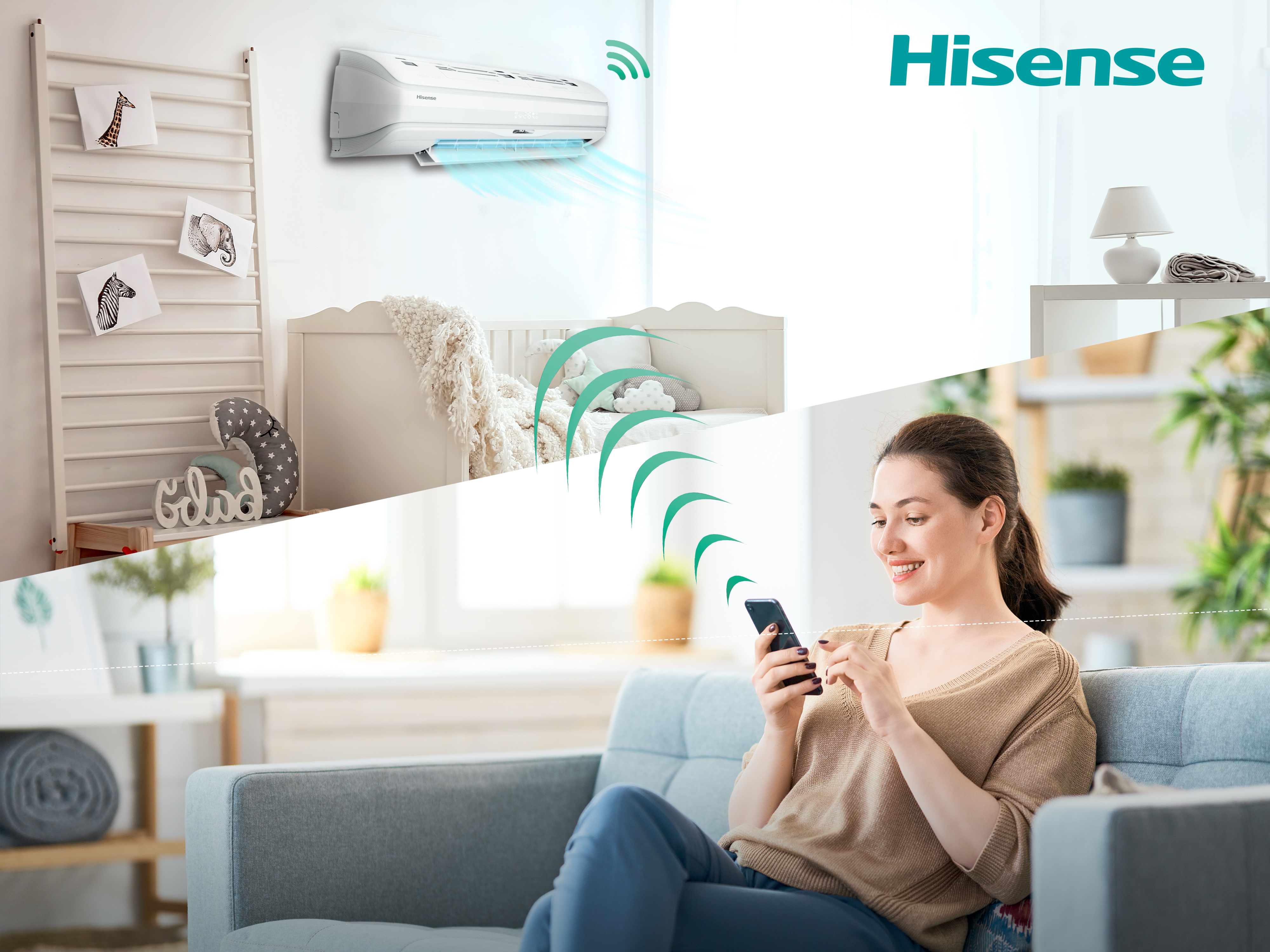 کولرگازی هایسنس | Wifi Control